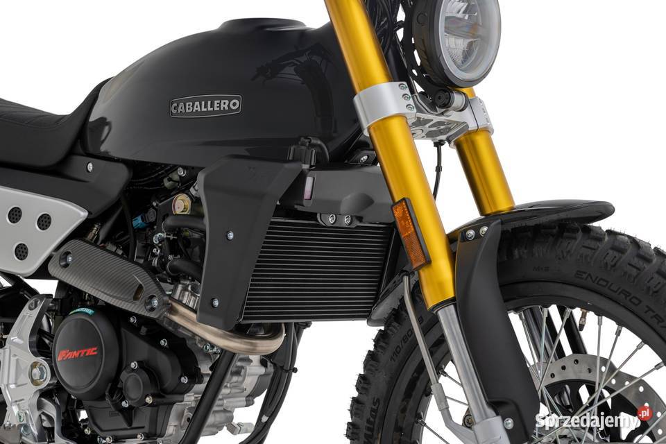 Fantic Caballero 125 Scrambler czarny model 2026 sprzedam