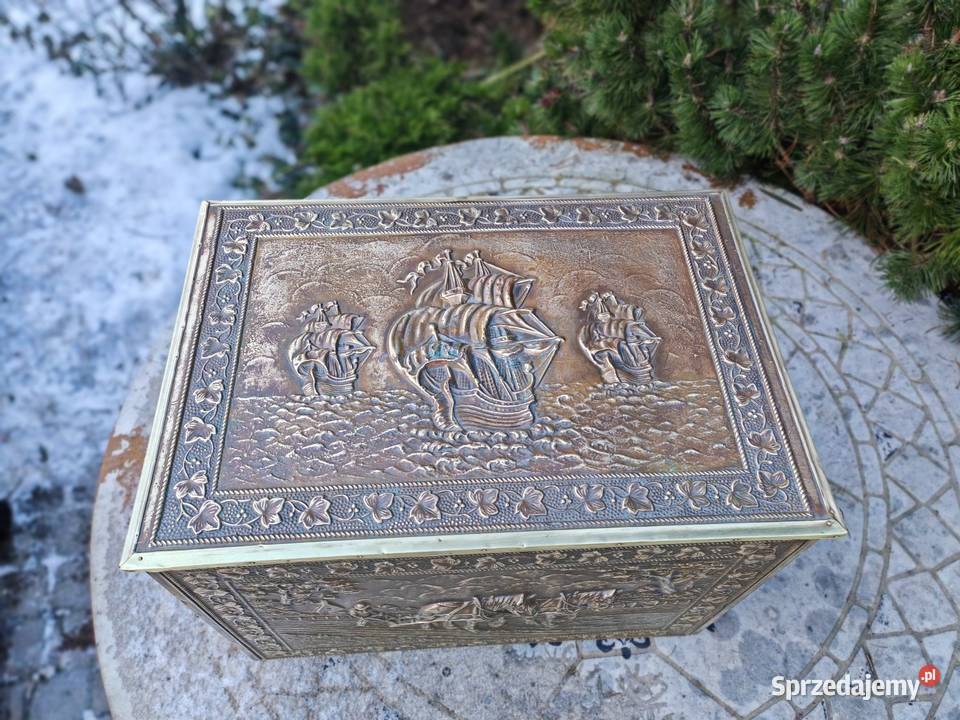 Vintage Kufer skrzynia