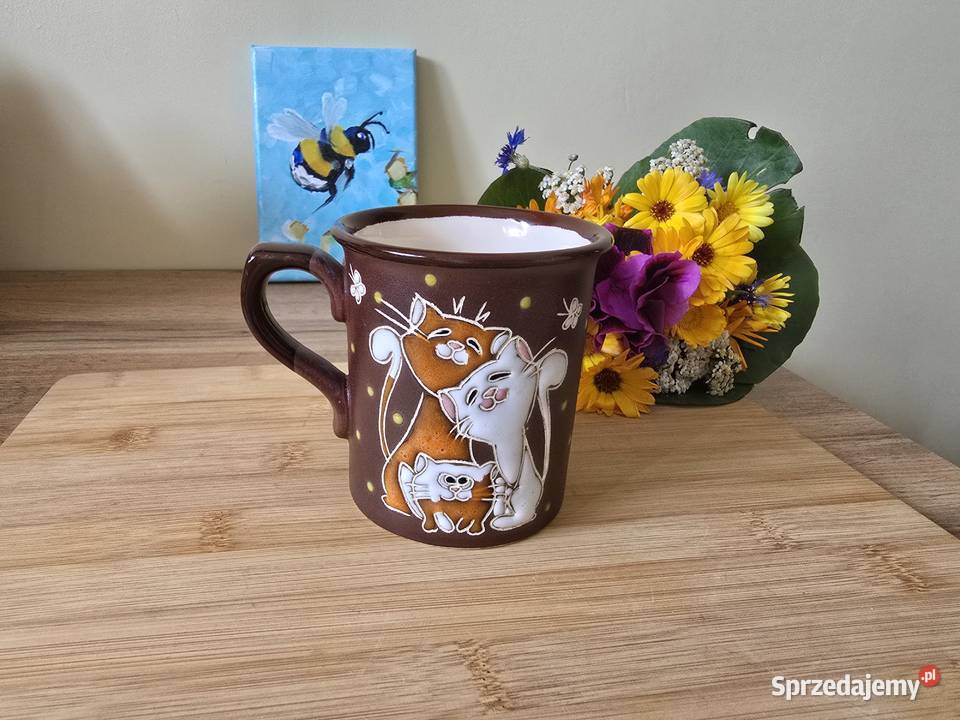 Ekskluzywny Ręcznie Malowany Kubek Ceramiczny Bydgoszcz