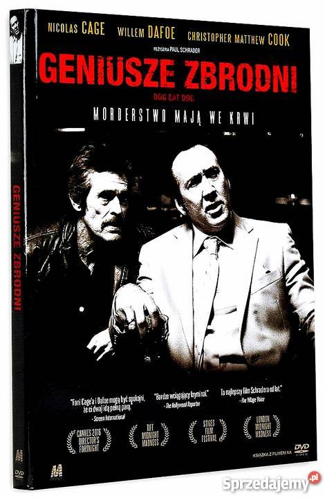 GENIUSZE ZBRODNI NICOLAS CAGE sensacyjny Kalisz