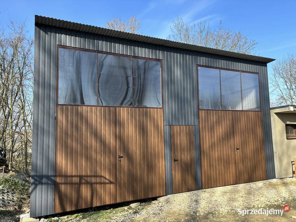 Garaż Blaszany Garaże Blaszane Hala Magazyn Sprzedaż Kępno