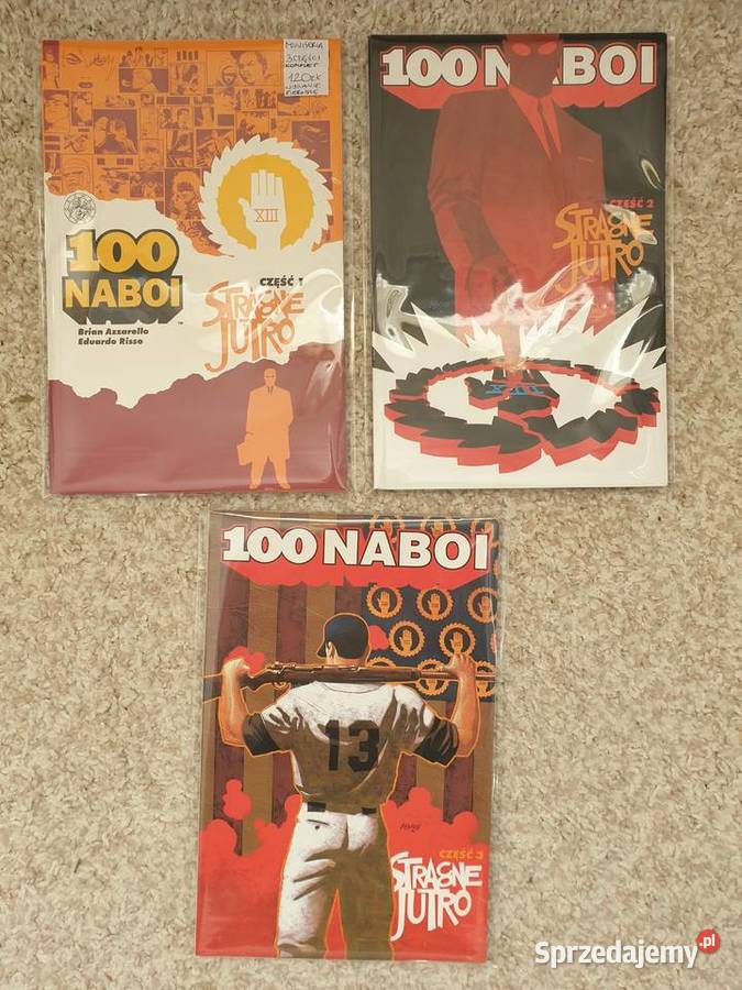 100 Naboi Stracone Jutro 3 komiksy komplet pomorskie Gdynia