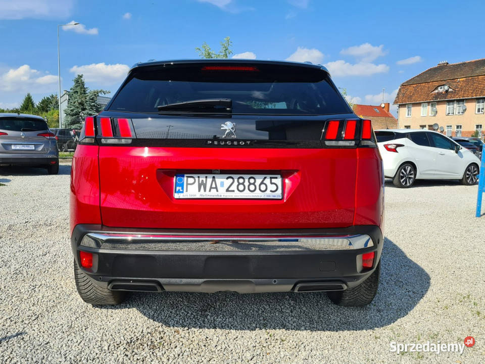 Peugeot 3008 Szyberdach Navi Kamera 2xPDC wielofunkcyjna kierownica Wągrowiec