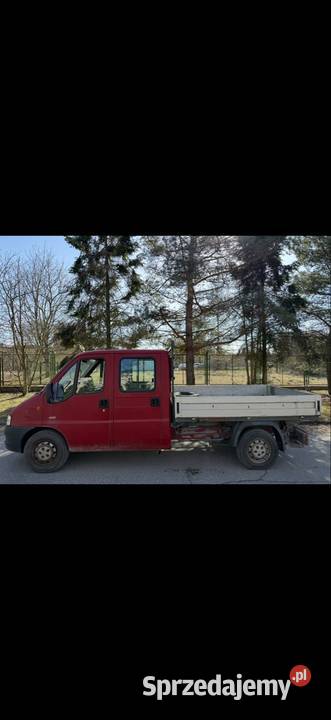 Peugeot Boxer 28 Hdi Doka 7 Osob 2004 Zamiana pełny VAT Kielce sprzedam