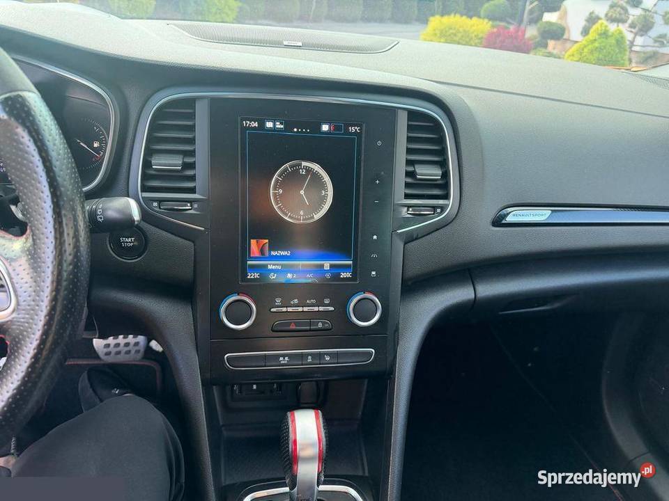 Renault Megane 18 TCe FAP RS EDC 280 2018r dolnośląskie Milicz