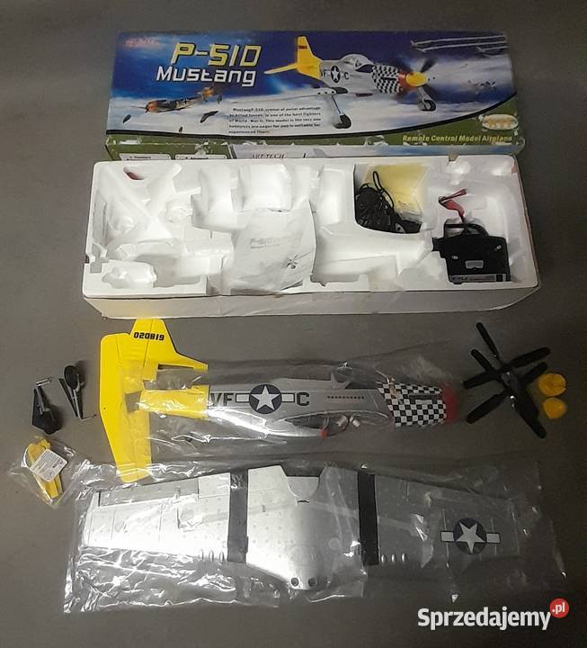 Model latający RC P51D Mustang ArtTech czarny Lublin