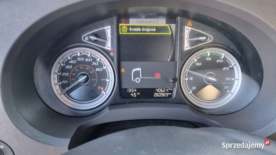 DAF LF 230 Zamiatarka STOCK S6400 PM25 PM10 EURO Rok produkcji 2018 Markowice