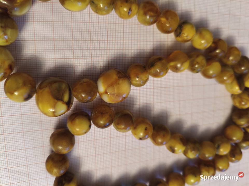 Naszyjnik Bursztyn Vintage Białystok