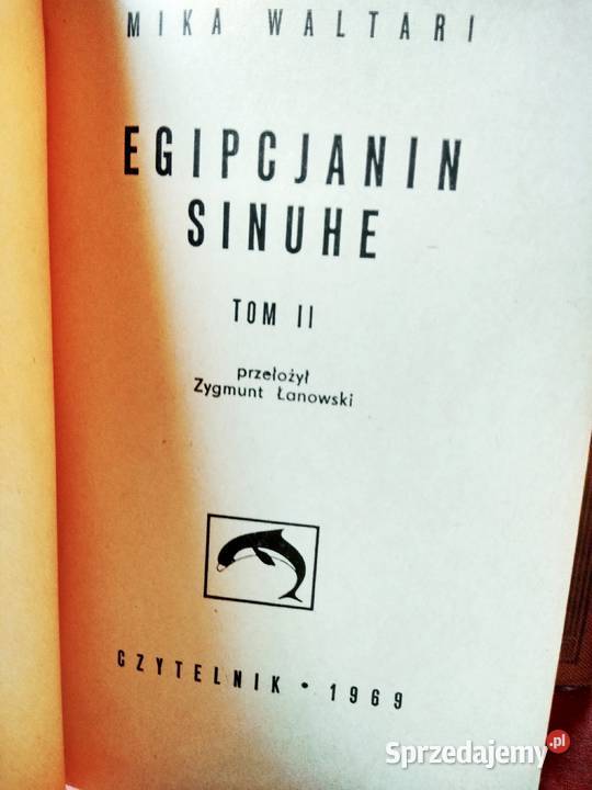 Egipcjanin Sinuhe książki księgarnie szkolne Warszawa