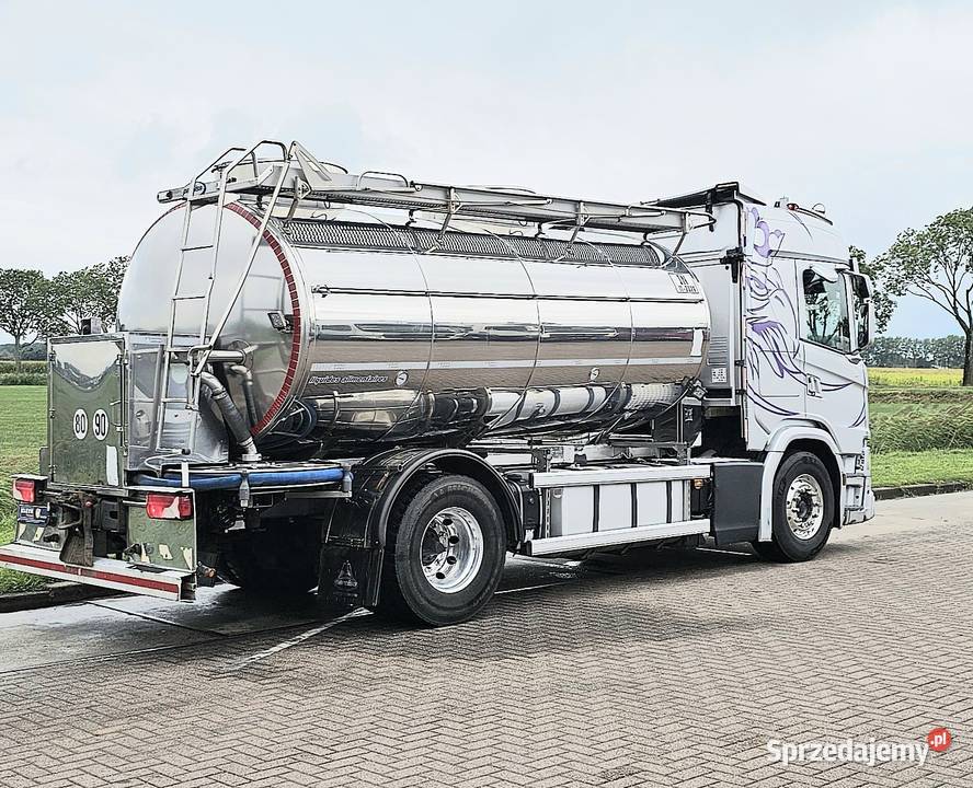 Cysterna do mleka wody pitnej Scania Biała Podlaska