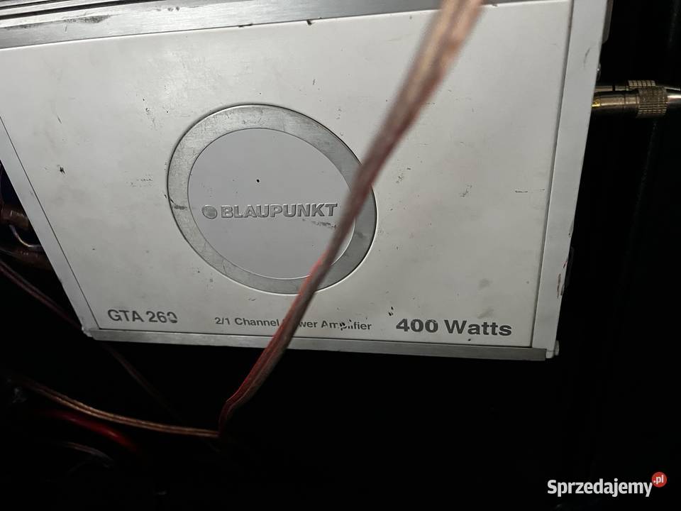 SPRZEDAM wzmacniacz Blaupunkt GTA 260 Stachura