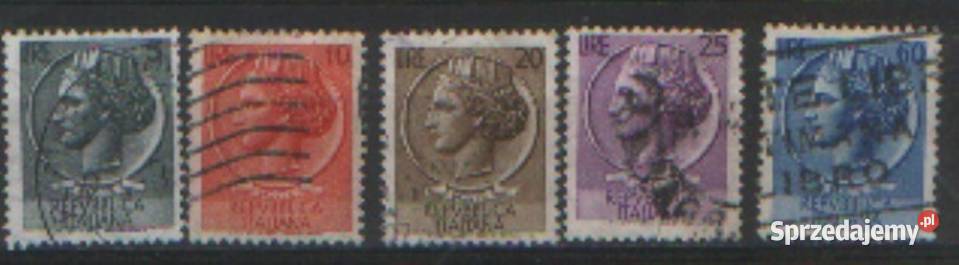 Zn Włochy Mi 932 3 6 8 kas 1955 Gliwice sprzedam
