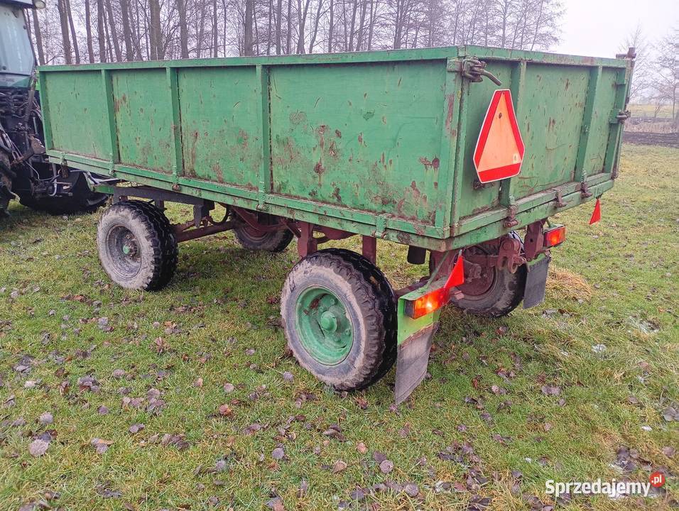Przyczepa rolnicza wywrotka D45 D35 D47 nieuszkodzony Szamoty