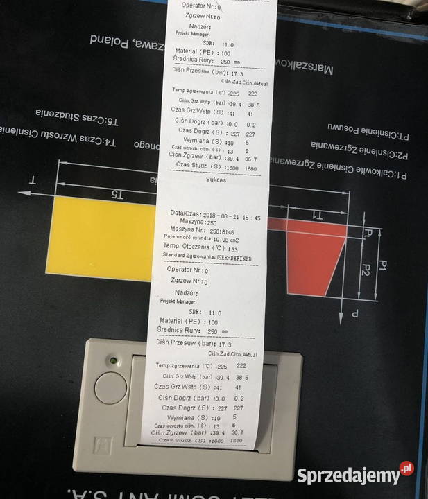 Automatyczna Zgrzewarka Doczołowa DEZET HQD315