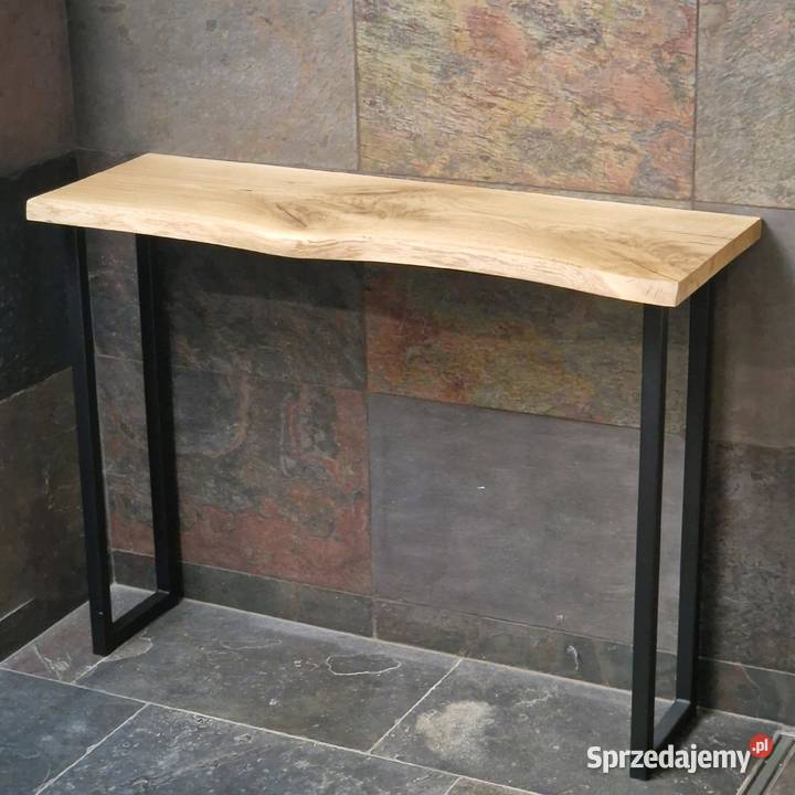 Konsola loft BLAT DĘBOWY NA WYMIAR naturalna warmińsko-mazurskie Bartoszyce