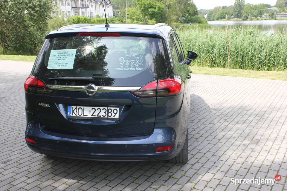 OPEL ZAFIRA TOURER 14 turbo benzgaz 2012 r Wolbrom sprzedam