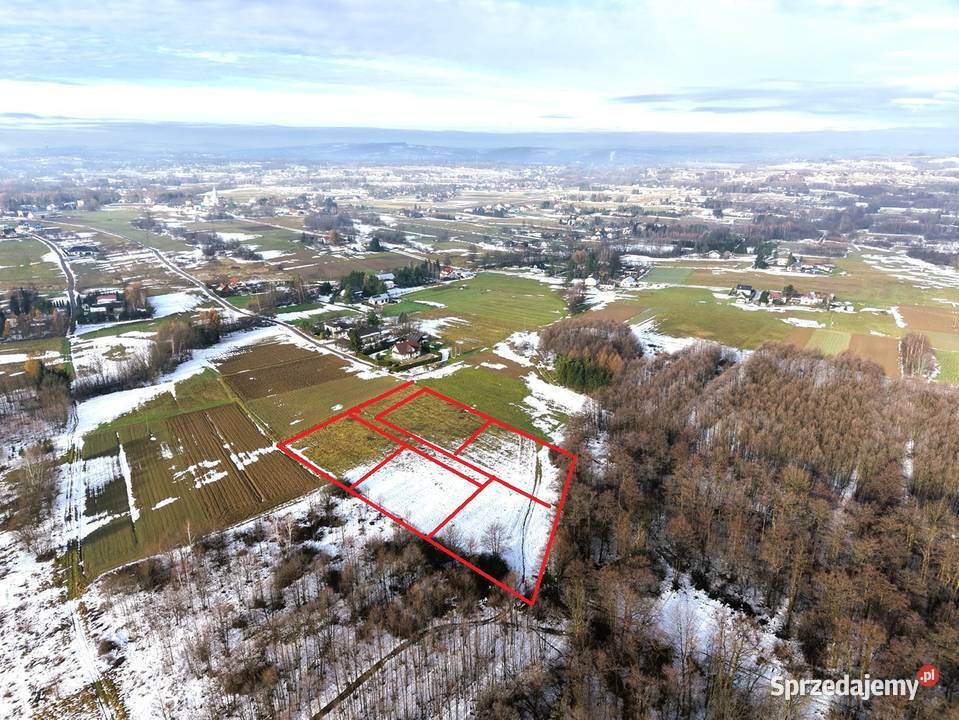 Działki budowlane Kryg gmina Lipinki 1200m2