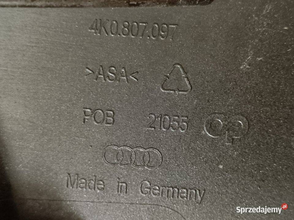 AUDI A6 C8 ŚLIZG ZDERZAK LEWY PRZÓD 4K0807097 Pleszew
