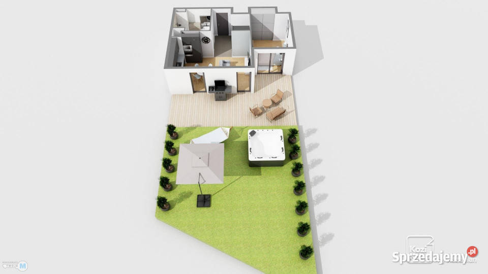 Do sprzedaży mieszkanie Kielce 41m2 2 pokoje własność