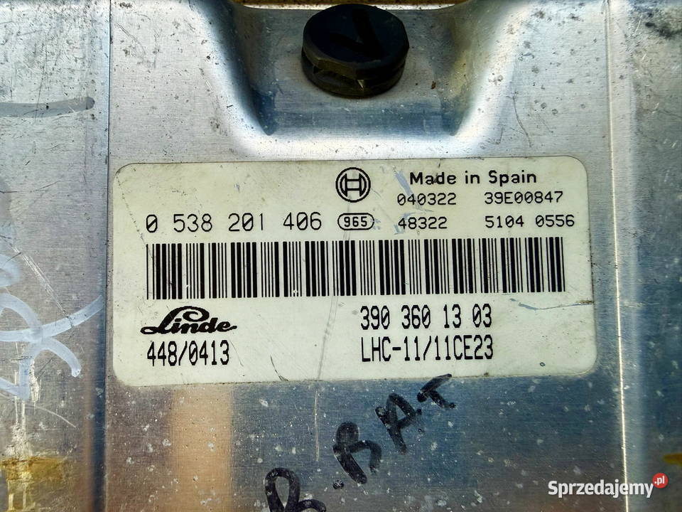 Sterownik ECU Linde STILL TOYOTA Hyster NISSAN Działoszyn