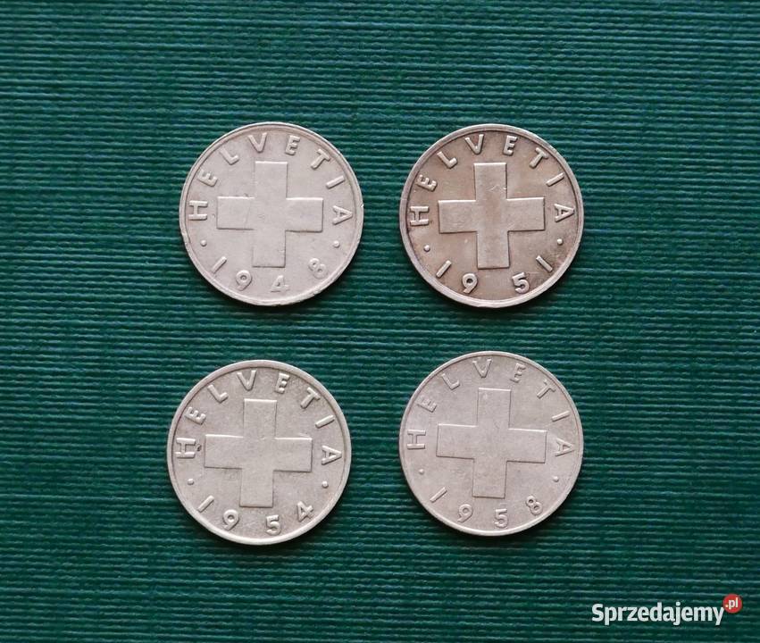 SZWAJCARIA 1 rappen zestaw Gliwice