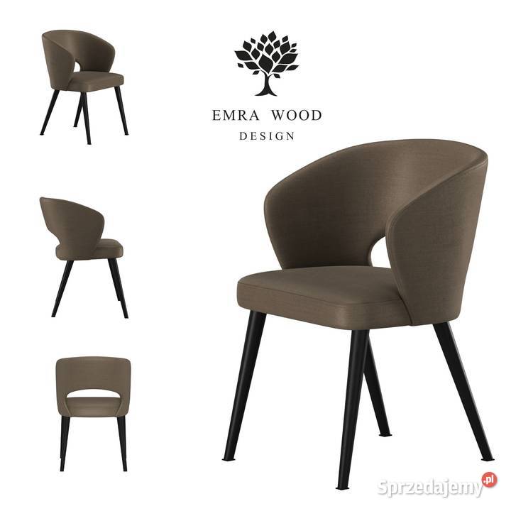 Krzesło PREMIUM KR8 Tkanina Deluxe Mushroom 51 50cm Łódź