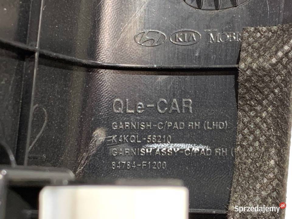 LISTWA DEKOR KOKPITU KIA SPORTAGE IV 84784F1200 sprzedam