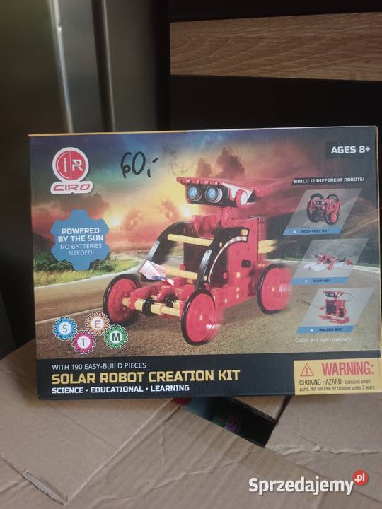 Robot solarny CIRO klocki konstrukcyjne 12w1 Katowice
