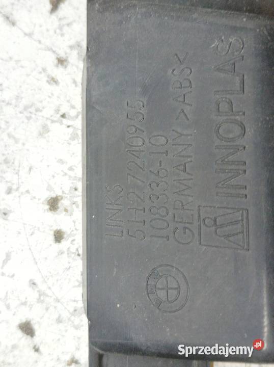 ŚLIZG ZDERZAKA TYŁ KOMPLET F21 Bmw Seria 1 II Karoseria