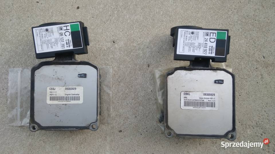 Komputer ECU X16XEL i inne części Opel Astra G podkarpackie Mielec