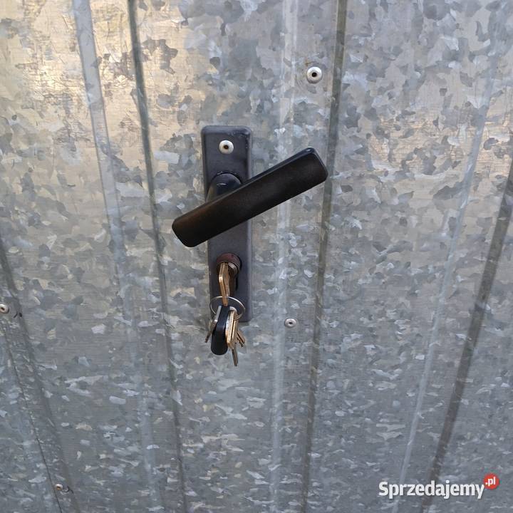 Blaszak w ocynku 6x6m bramy unoszone do góry Rzeszów