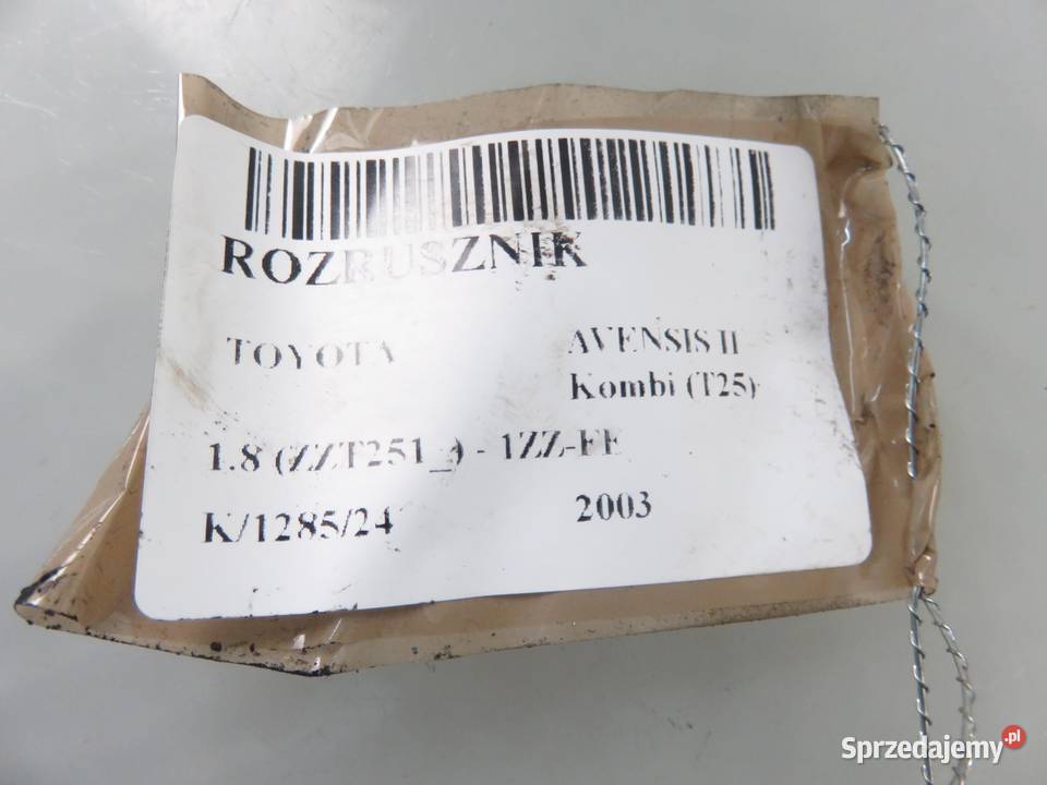 ROZRUSZNIK TOYOTA AVENSIS II T25 18 281000D090
