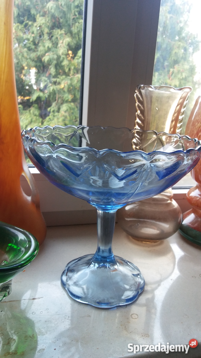 Duża patera owocarka Ząbkowice z motywem serc Łódź sprzedam