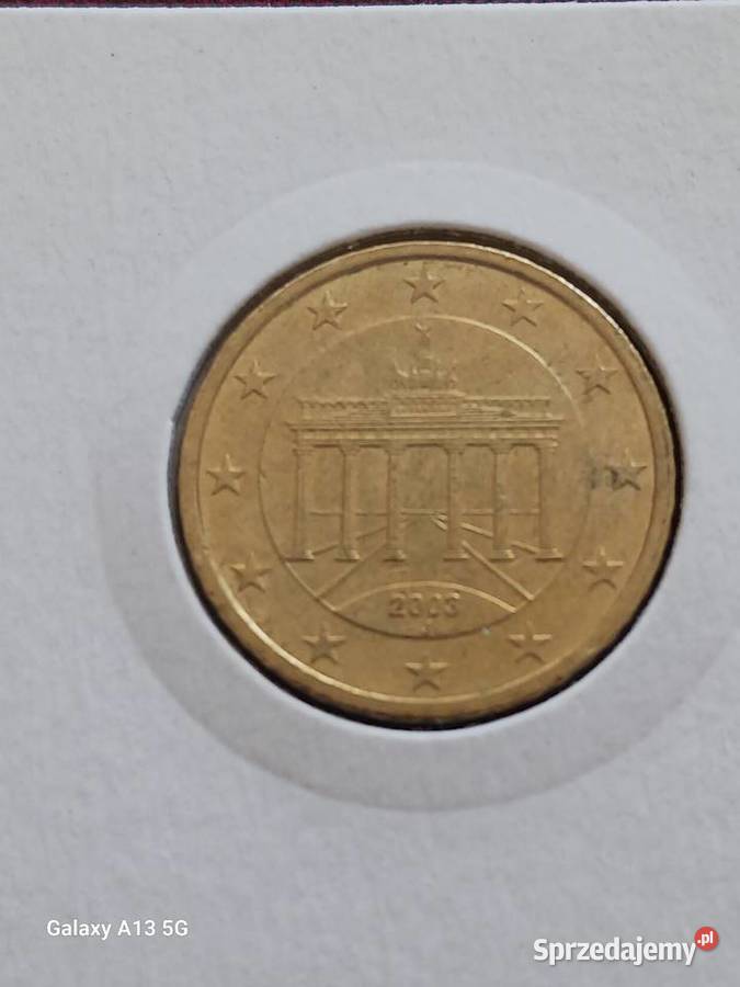 50 Eurocentów Niemcy 2003 r men J Konin