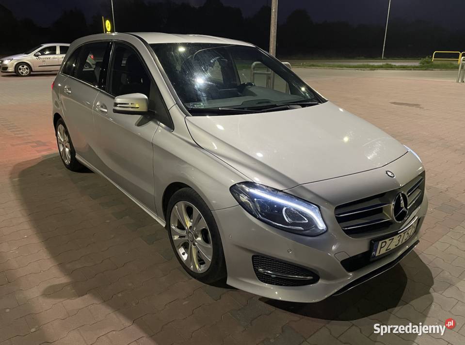 MercedesBenz Klasa B 180 CDI BlueEFFICIENCY kurtyny powietrzne 180 Palędzie