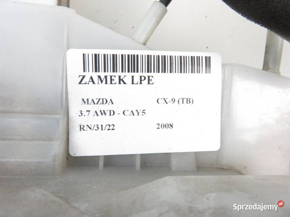 ZAMEK LEWY PRZEDNI MAZDA CX9 TB Y18TL2 osobowe