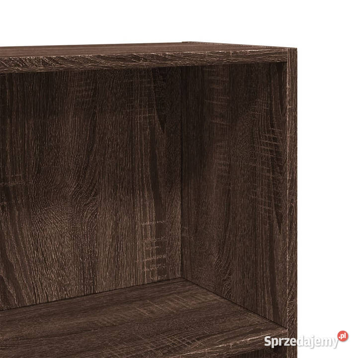 Regał brązowy dąb 60x24x109 materiał mazowieckie Warszawa sprzedam