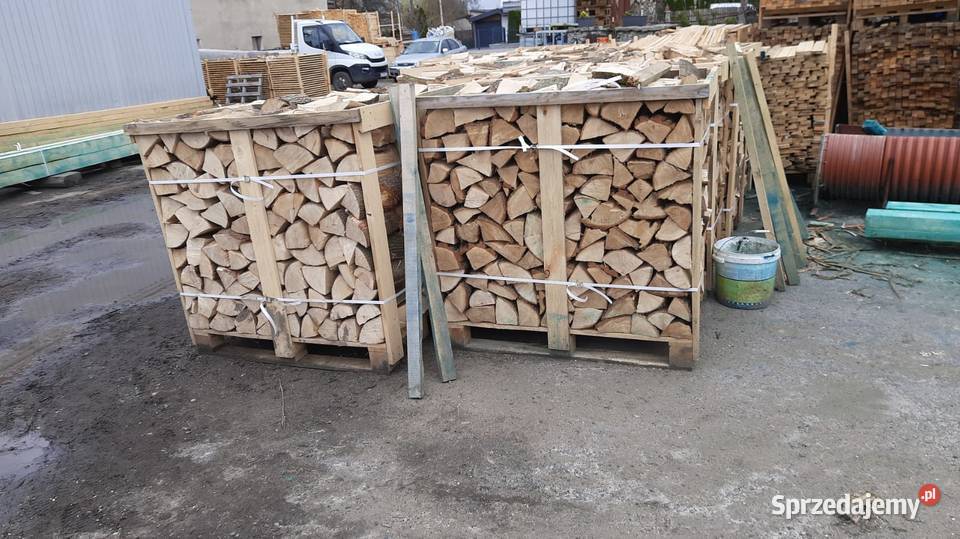 drewno kominkowe buk dąb jesion paleta dolnośląskie Wrocław