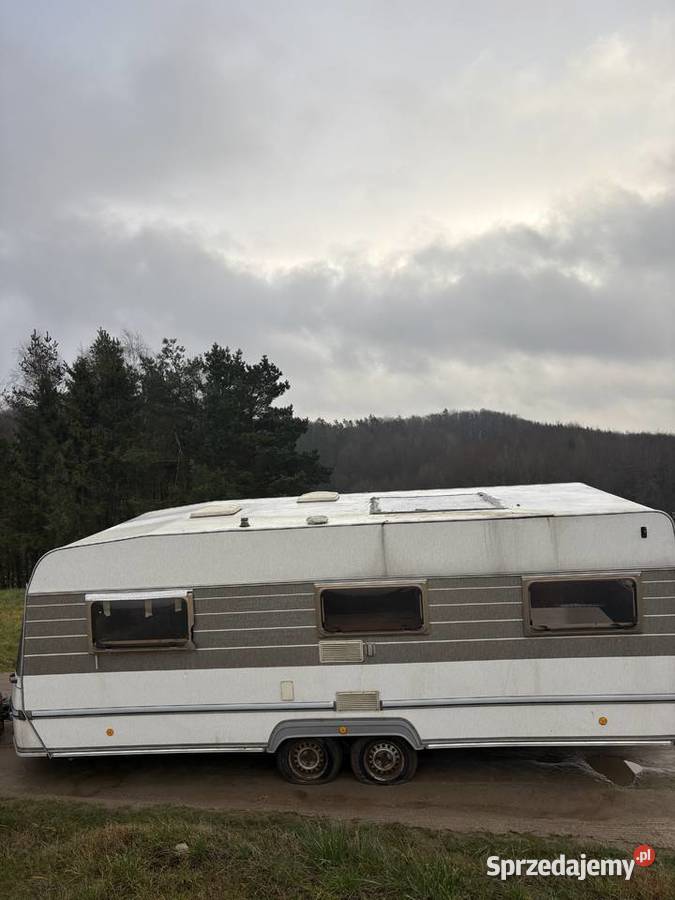Przyczepa kampingowa Hymer 580 2000 długość Sierakowice