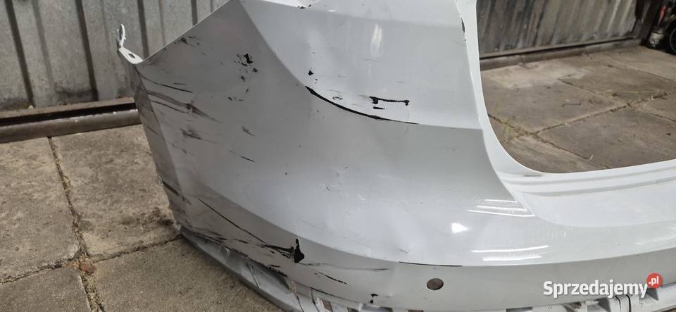 Zderzak tyl audi q3 83abialy slinepdc łódzkie Bełchatów sprzedam