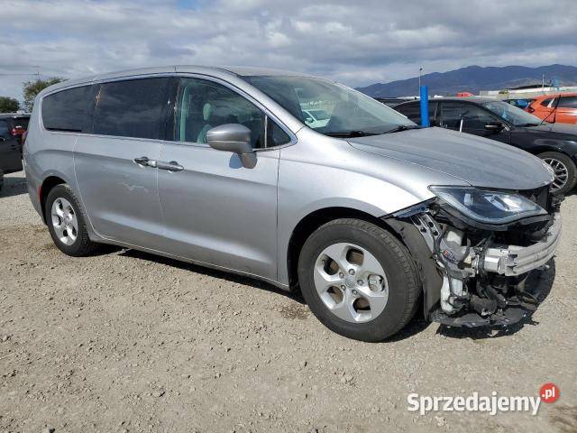 Chrysler Pacifica Hybrid z USA 2018 uszkodzony Warszawa sprzedam