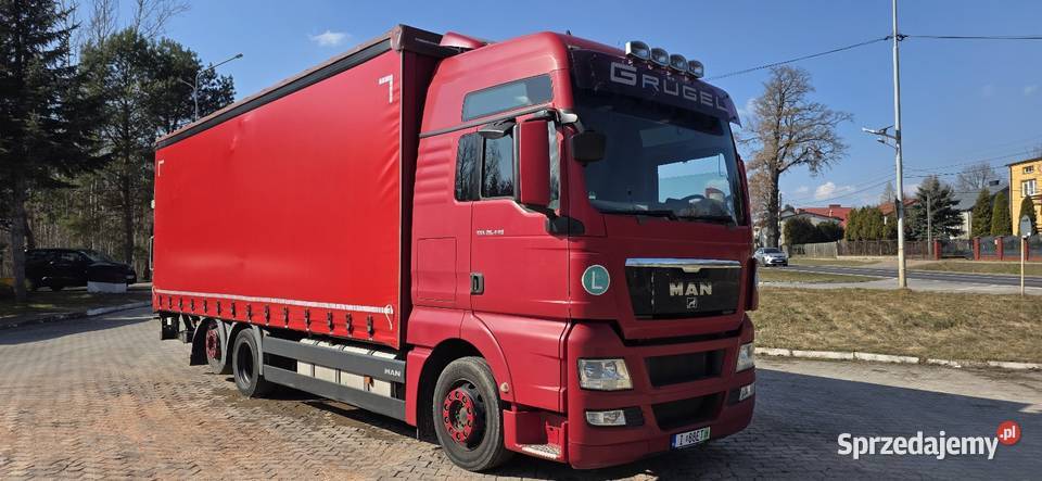 Man tgx 26440 Firanka solo 20ep winda udt dach ASR (kontrola trakcji) Bliżyn sprzedam
