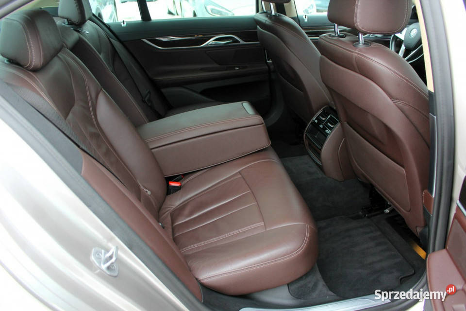 BMW 745 SalonPL FV23 394 Skóra Navi Kamera HUD aluminiowe felgi