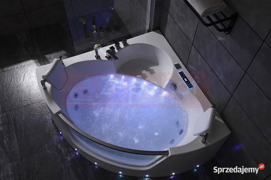 Wanna z hydromasażem LS3320 narożna Grabówka
