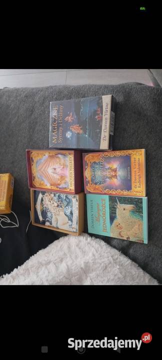 3 Talie kart z książką oryginalne Doreen Virtue