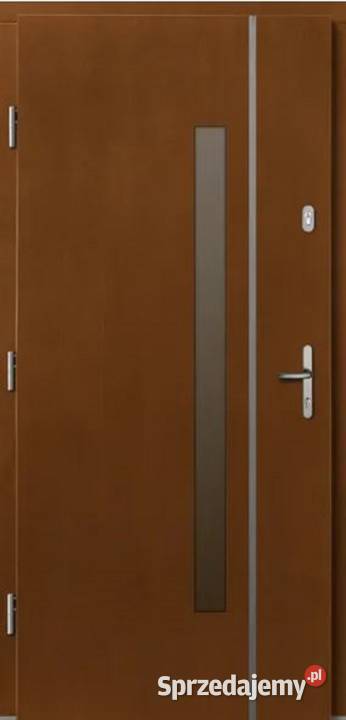 DRZWI DREWNIANE KALIPSO 90L AFROMOZJA NOWE Drzwi zewnętrzne Łask