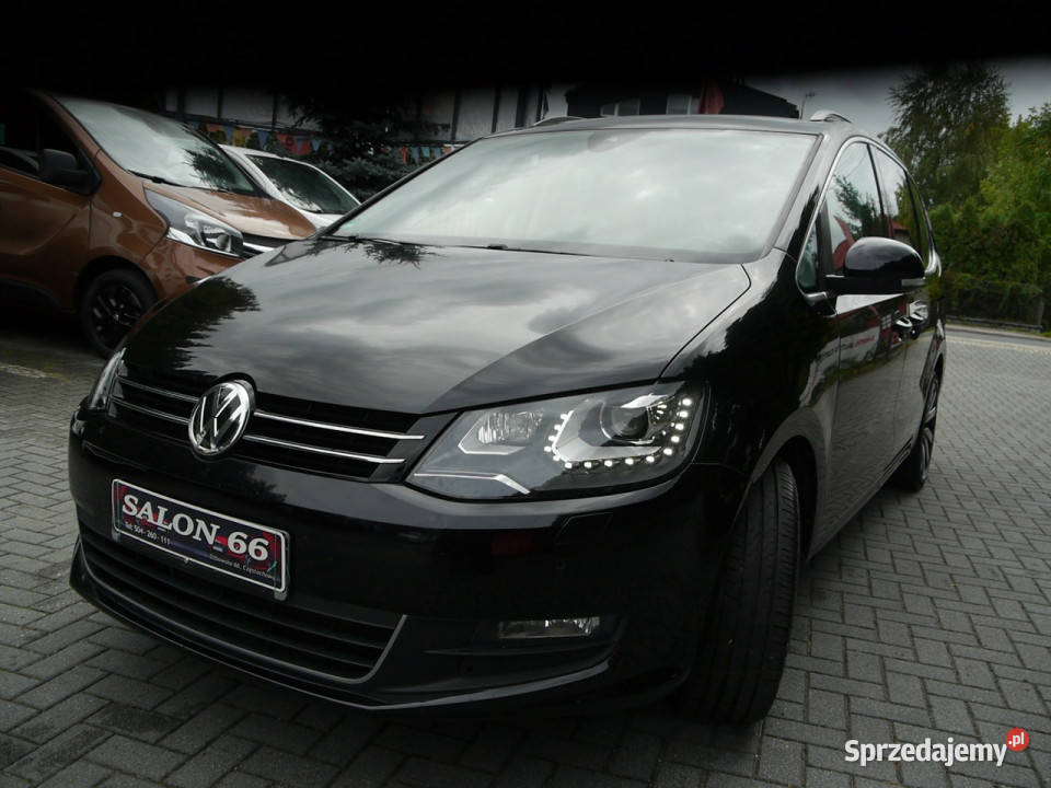 Volkswagen Sharan 20tdi 4x4 7osob Full Led Navi centralny zamek Częstochowa