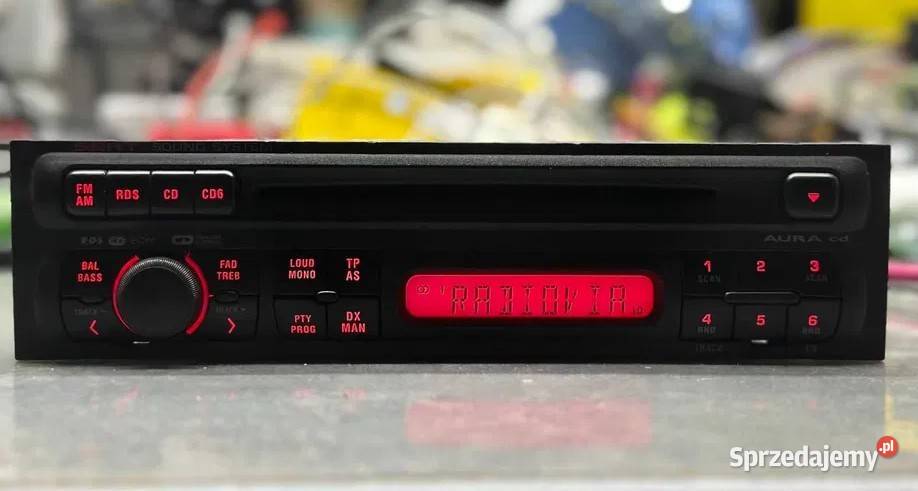 Oryginalne radio Aura CD Seat Leon I Toledo II