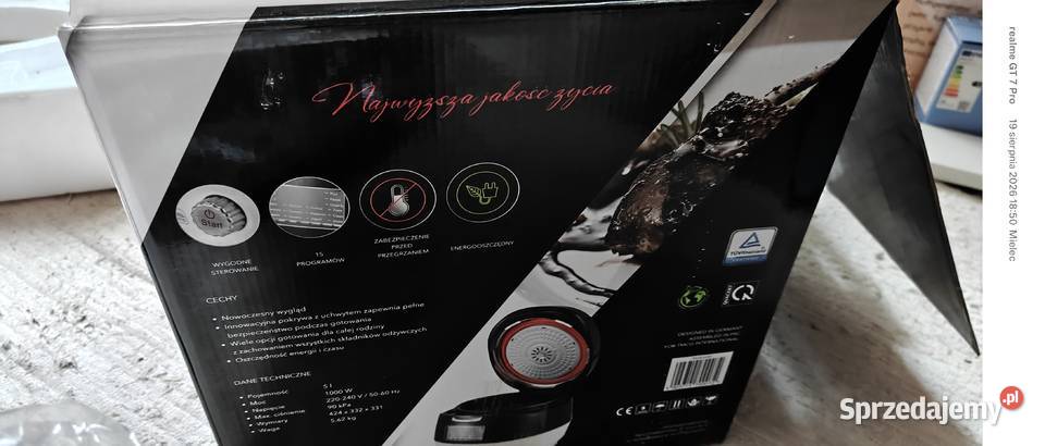 Multicooker Frederick Excellence DE01 5L 1000W