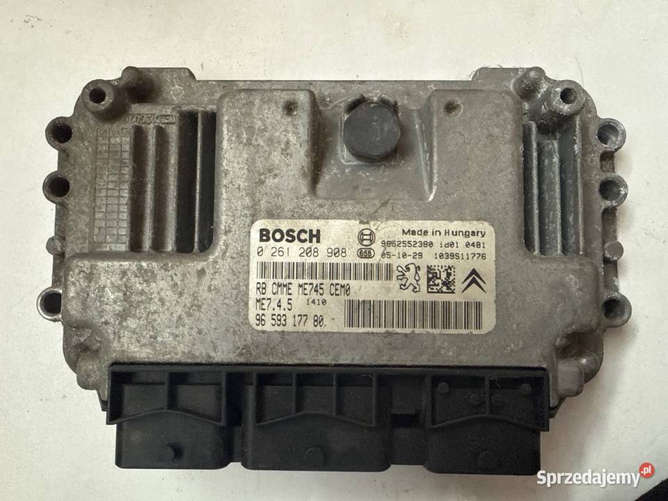 Sterownik komputer citroen xsara peugeot wielkopolskie